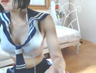 South Korean adult web cam model