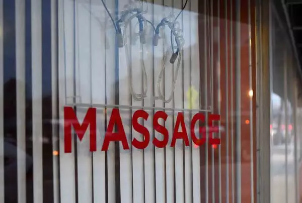 Chinese massage shop