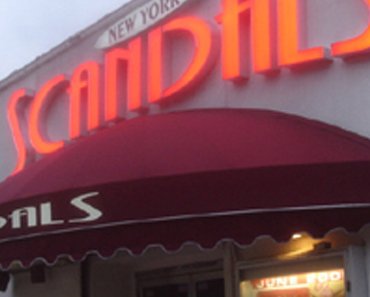 Review of Scandals strip club in New York