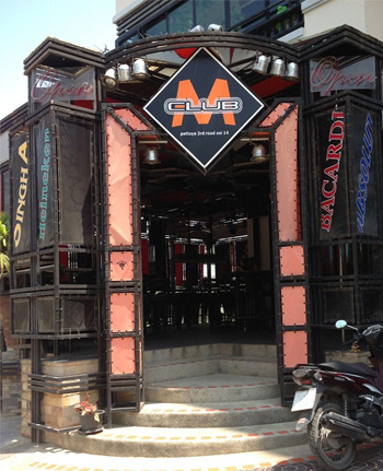 M Club Pattaya entrance