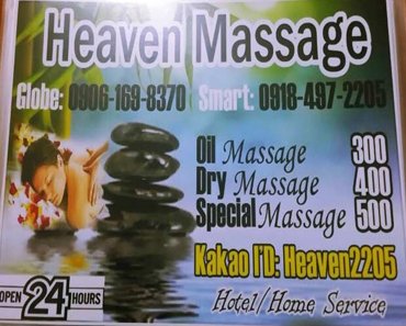 Review of Heaven Massage in Angeles City