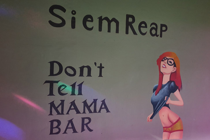 Don't Tell Mama Bar in Siem Reap