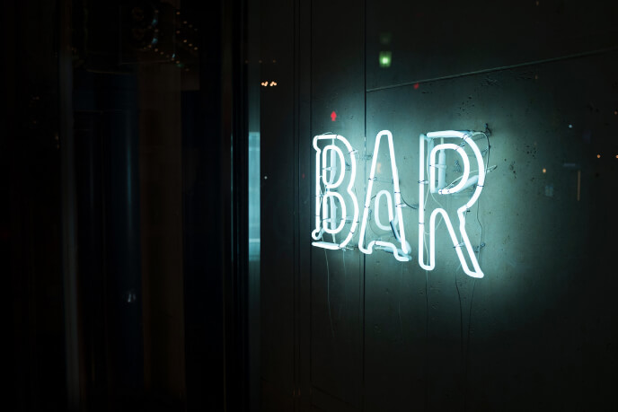 bar sign