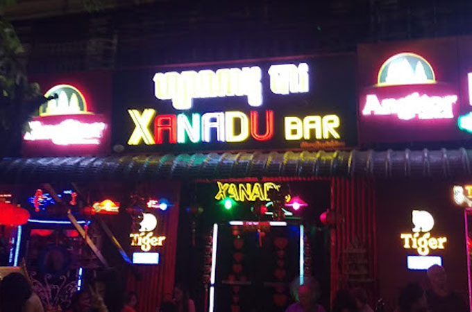 picture of xanadu bar in phnom penh