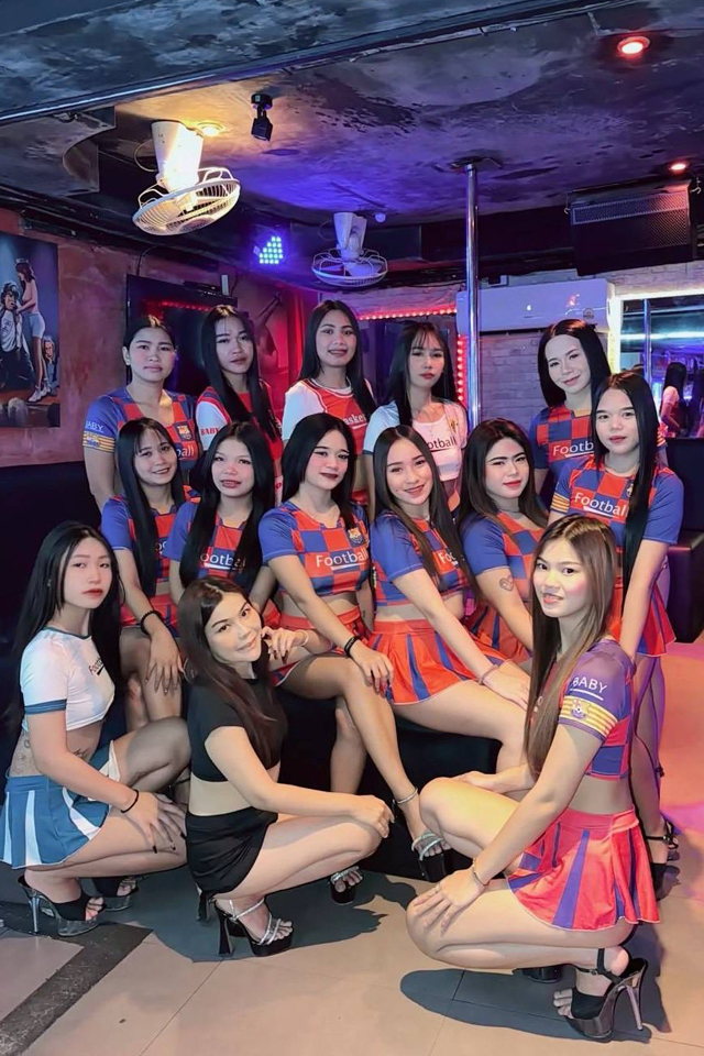 red hot and blue pattaya ladies