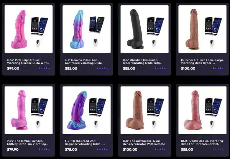 Wildolo dildos