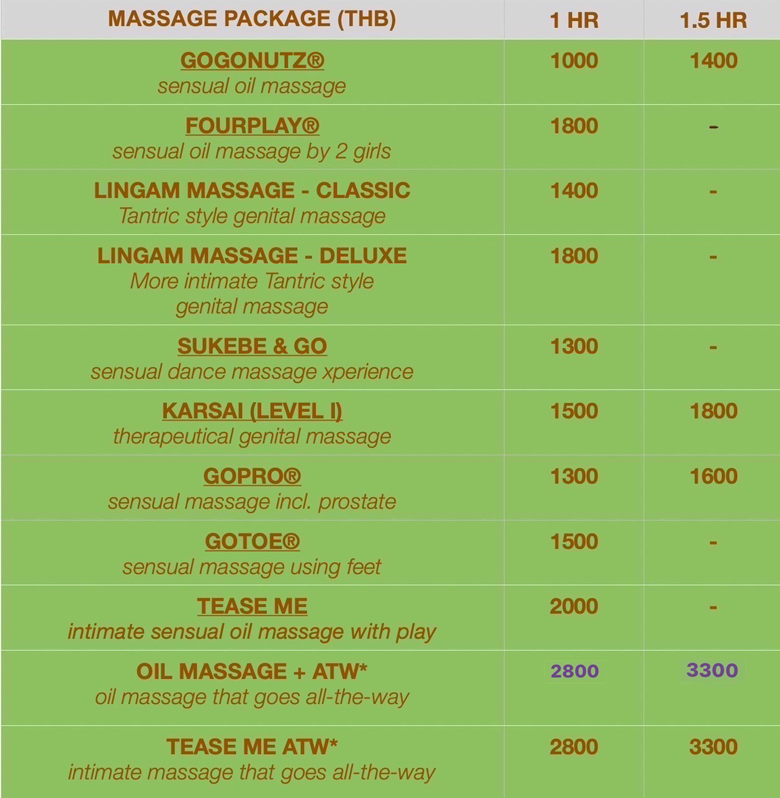 Daisuki Chiang Mai menu